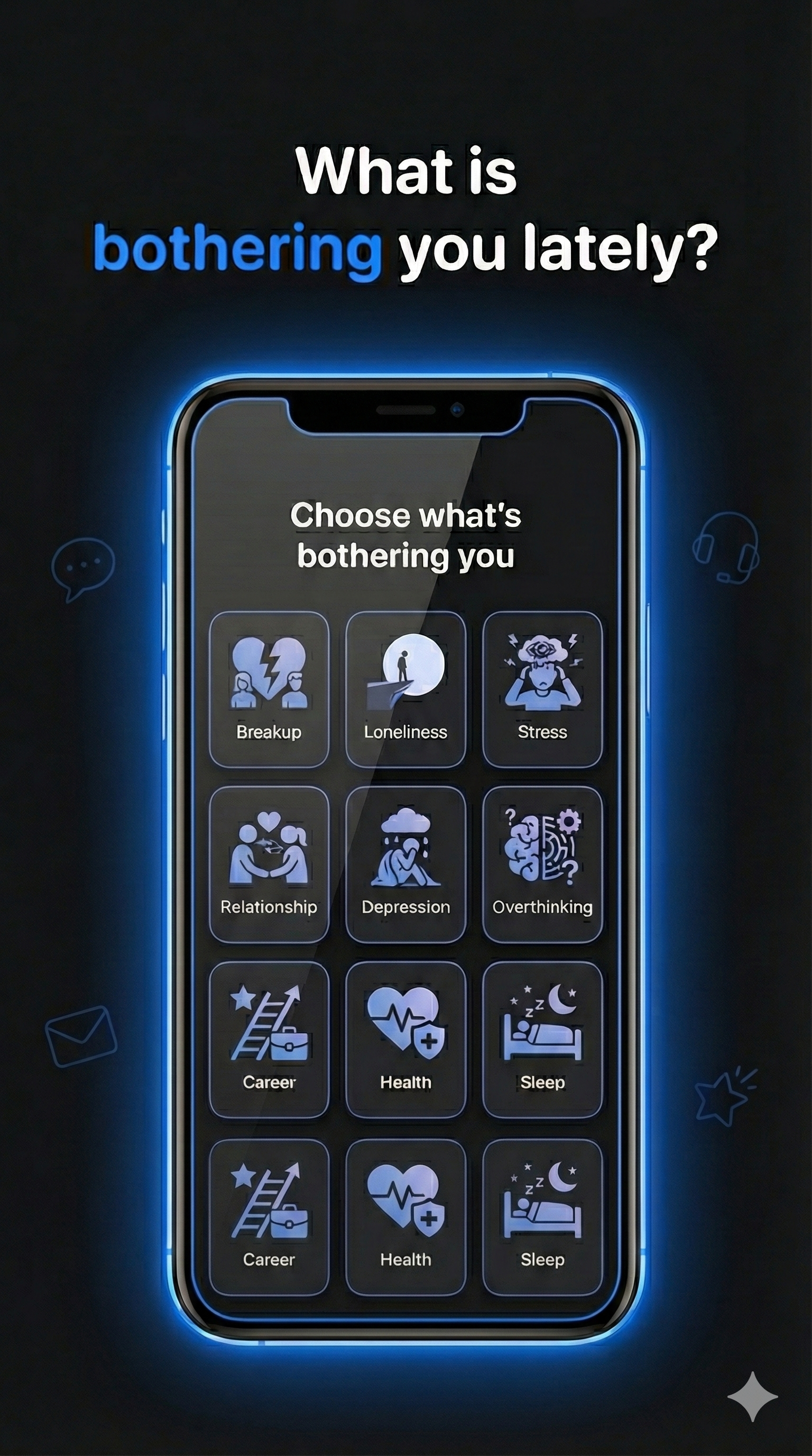 Morbid app showing listener feed with per-minute pricing
